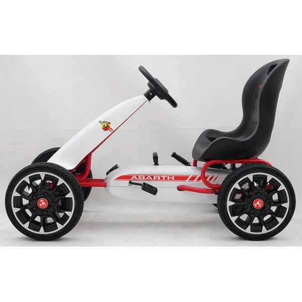 Продукт Картинг Abarth Pedal Go Kart с меки гуми, лицензиран модел  - 0 - BG Hlapeta