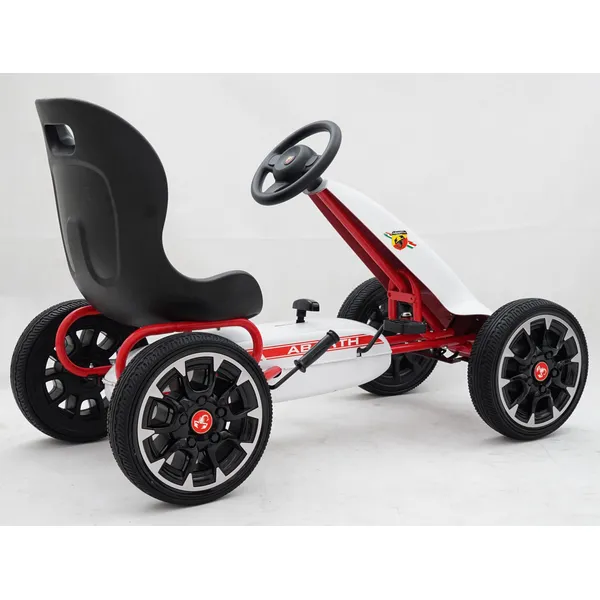 Продукт Картинг Abarth Pedal Go Kart с меки гуми, лицензиран модел  - 0 - BG Hlapeta