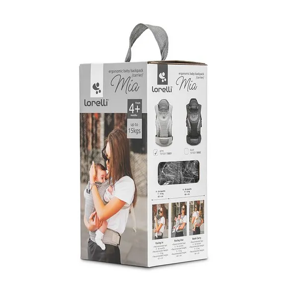 Продукт Lorelli MIA - Ергономична раница - 0 - BG Hlapeta