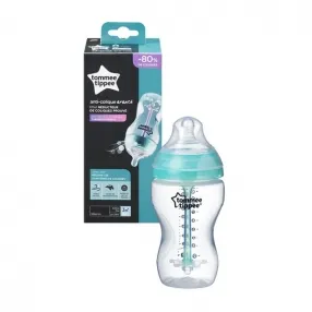 Tommee Tippee - Шише за хранене Advanced Anti-Colic 3м+. 340 мл. Синьо