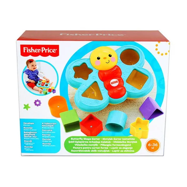 Продукт Fisher Price - Играчка за сортиране пеперуда - 0 - BG Hlapeta