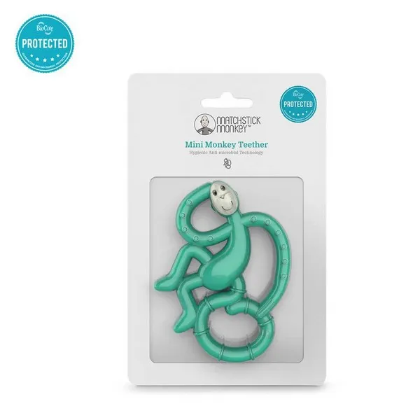 Продукт Matchstick Monkey Mini Monkey Teether - Чесалка с апликатор - 0 - BG Hlapeta
