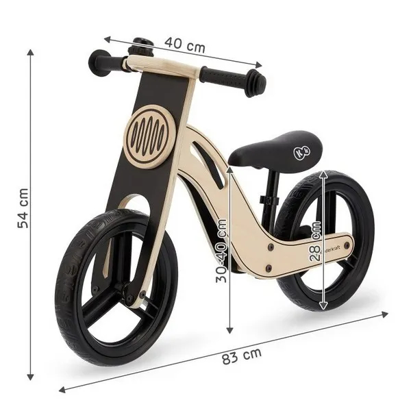 Продукт KinderKraft UNIQ - Дървено колело за баланс 2,7кг  - 0 - BG Hlapeta