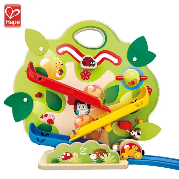 Hape - Детска дървена игра Бързата катерица 