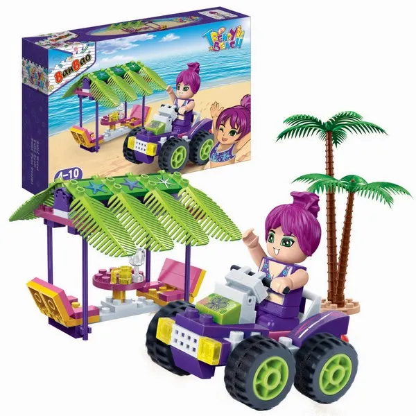 Продукт BanBao Плажна разходка с бъги - Конструктор 110 части  - 0 - BG Hlapeta