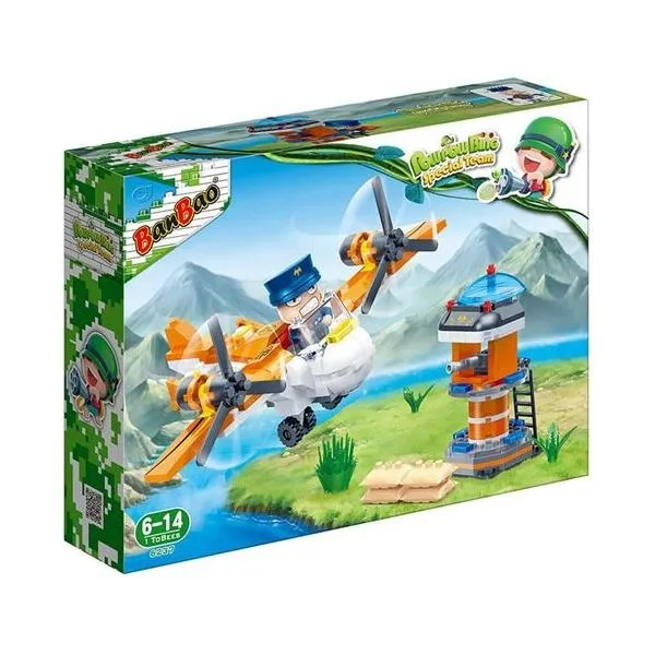 BanBao Пол Пол Бинг Въртолет - Конструктор 228 части.