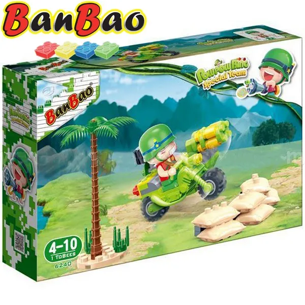 BanBao Пол Пол Бинг Горски патрул - Конструктор 84 части.