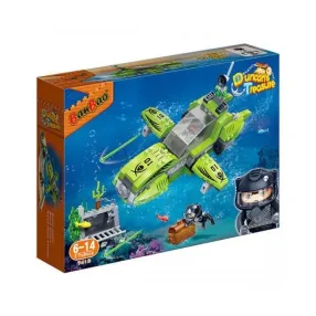 BanBao Съкровището на Дънкан Изследователски подводен кораб - Конструктор 203 части.