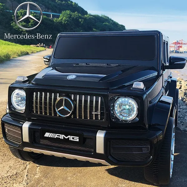 Продукт Акумулаторен джип Mercedes Benz G63 с меки гуми и кожена седалка - 0 - BG Hlapeta