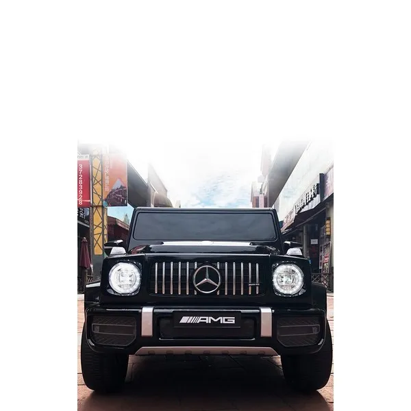 Продукт Акумулаторен джип Mercedes Benz G63 с меки гуми и кожена седалка - 0 - BG Hlapeta