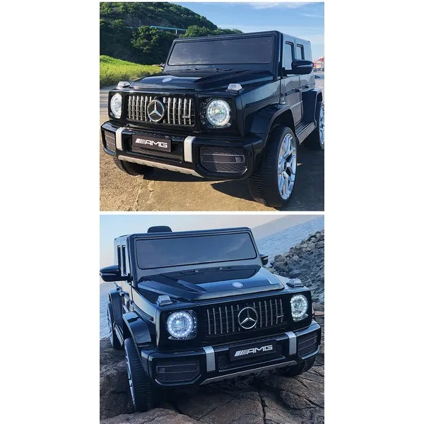 Продукт Акумулаторен джип Mercedes Benz G63 с меки гуми и кожена седалка - 0 - BG Hlapeta