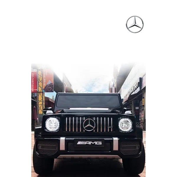 Продукт Акумулаторен джип Mercedes Benz G63 с меки гуми и кожена седалка - 0 - BG Hlapeta