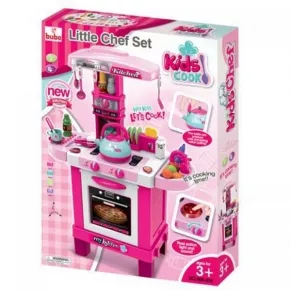 KIDS COOK - Кухня с чайник, пара, звук и светлина