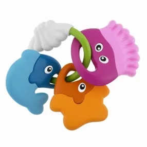 Chicco - Чесалка гумени рибки