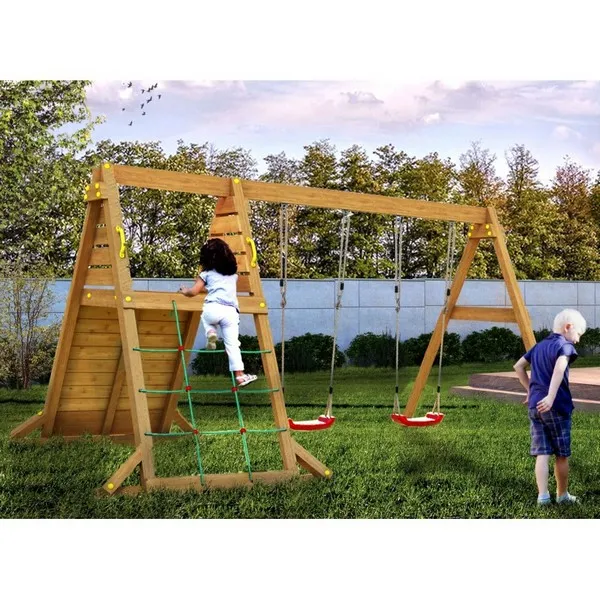 Продукт Fungoo Spider KING - детска люлка и стена за катерене - 0 - BG Hlapeta