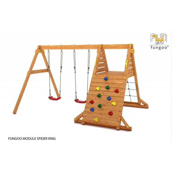Продукт Fungoo Spider KING - детска люлка и стена за катерене - 0 - BG Hlapeta
