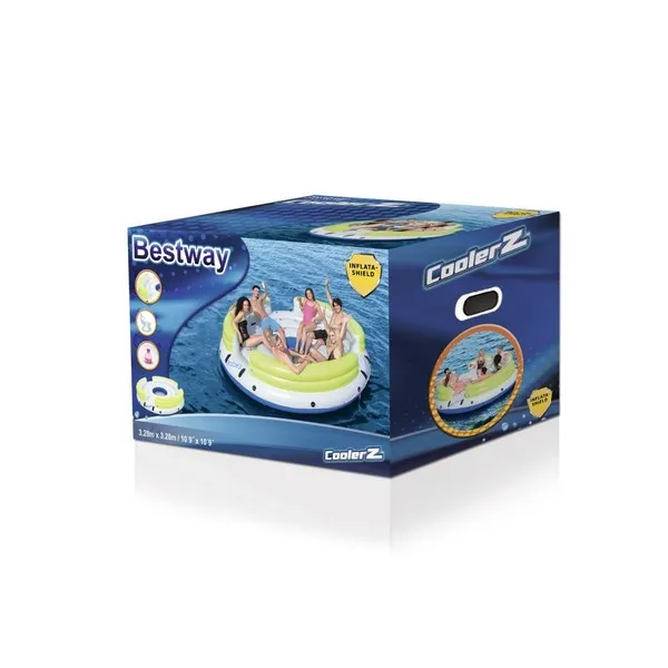 Продукт Bestway Cooler Z Lazy Days - надуваем остров328 см за 6 човека - 0 - BG Hlapeta