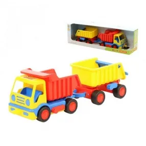 Polesie Toys - Самосвал с ремарке Basics