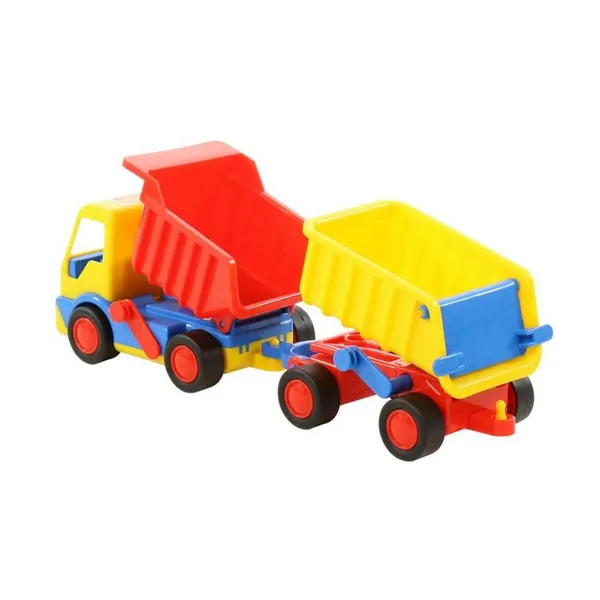 Продукт Polesie Toys - Самосвал с ремарке Basics - 0 - BG Hlapeta