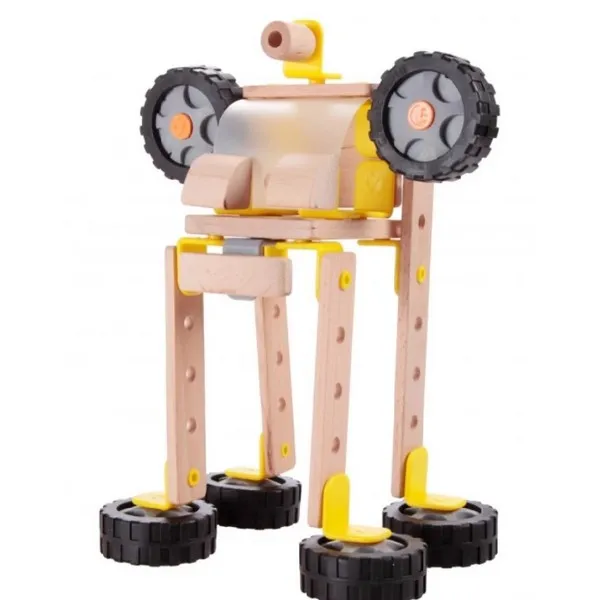 Продукт Classic world - Дървен конструктор Камион - Робот - 0 - BG Hlapeta