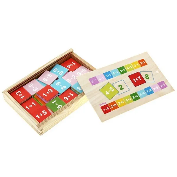 Продукт Woodyland Игра, Да се научим да смятаме - Събиране и изваждане - 0 - BG Hlapeta