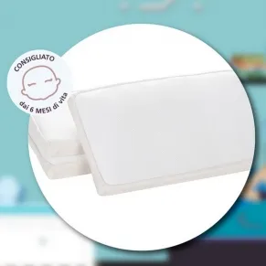 AirCuddle BREEZE възглавница за кошара с непромокаем протектор - 50x30 см, 6 м+