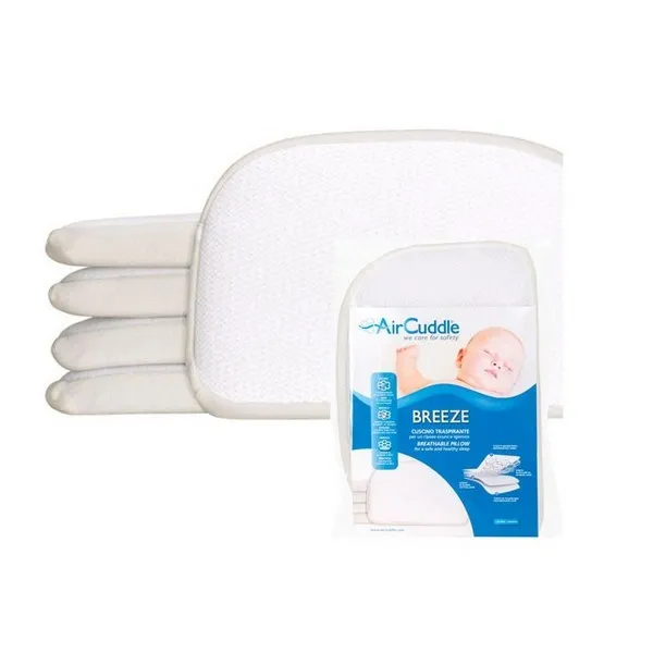 Продукт AirCuddle BREEZE възглавница за количка с непромокаем протектор - 30x20 см, 0-6 м - 0 - BG Hlapeta