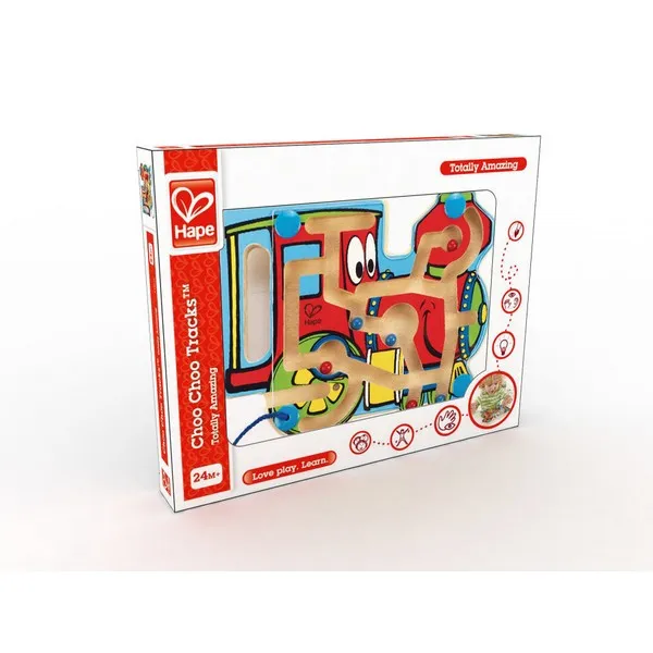 Продукт Hape - Дървена игра – Локомотив - 0 - BG Hlapeta