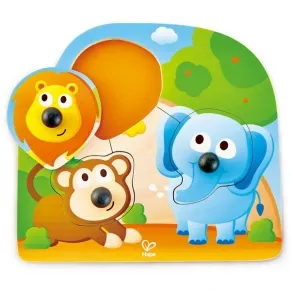 Hape - Джунгла - Дървен пъзел за бебета