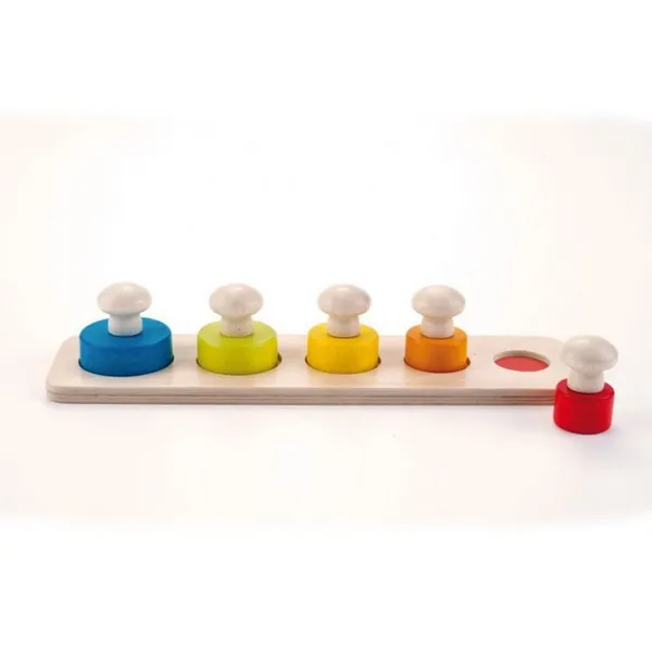 Продукт Andreu toys - Обучаващ пъзел с кръгли части и големи дръжки - 0 - BG Hlapeta