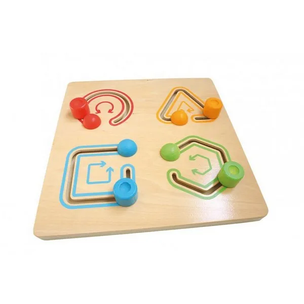 Продукт Andreu toys Геометрични форми - Манипулативна дъска - 0 - BG Hlapeta