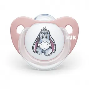 NUK DISNEY - Биберон залъгалка силикон 6-18 мес. 1бр + кутийка за съхранение и стерилизация в микровълнова NUK DISNEY - Биберон залъгалка силикон 6-18 мес. 1бр + кутийка за съхранение и стерилизация в микровълнова