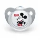 Продукт NUK Mickey - Биберон залъгалка силикон 6-18 мес. 1бр. + кутийка за съхранение и стерилизация в микровълнова - 3 - BG Hlapeta