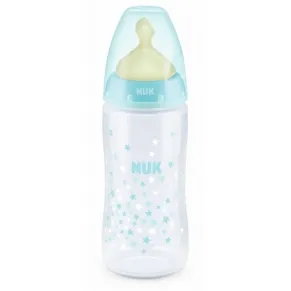 NUK First Choice РР шише Temperature control 300мл каучук микс + box