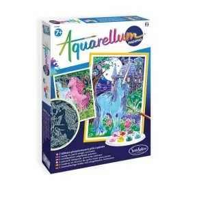 Sentosphere фосфорициращ еднорог - Комплект акварелиум