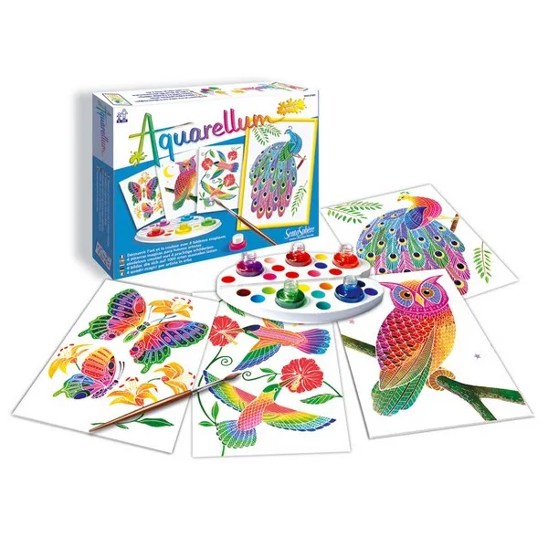 Продукт Sentosphere Акварелиум - Комплект за оцветяване - 0 - BG Hlapeta