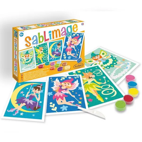 Продукт Sentosphere - Комплект за рисуване с цветен пясък - 0 - BG Hlapeta