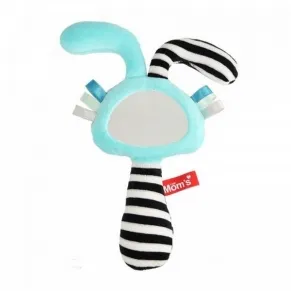 Mom's care - Мека играчка огледало - пискун с уши