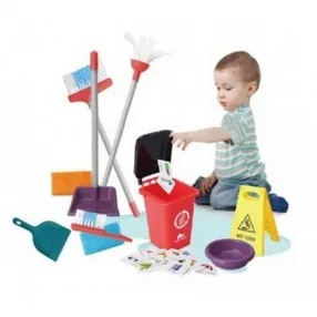RTOYS Little Dustman - Комплект за почистване от 14 части