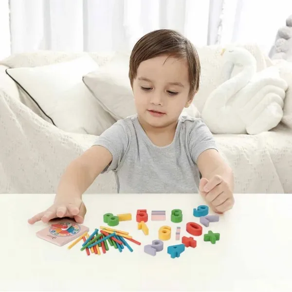 Продукт Classic world - Дървено математическо памагало за смятане - 0 - BG Hlapeta