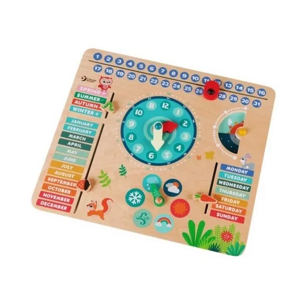Продукт Classic world Горски обитатели - Часовник с календар - 0 - BG Hlapeta