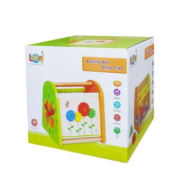 Продукт Lelin Toys Пролет - Дървена играчка за активни занимания, 4 в 1 - 0 - BG Hlapeta