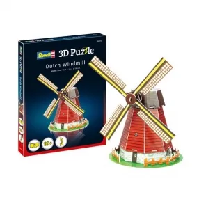 Revell Вятърна мелница - Мини пъзел 3D Revell Вятърна мелница - Мини пъзел 3D