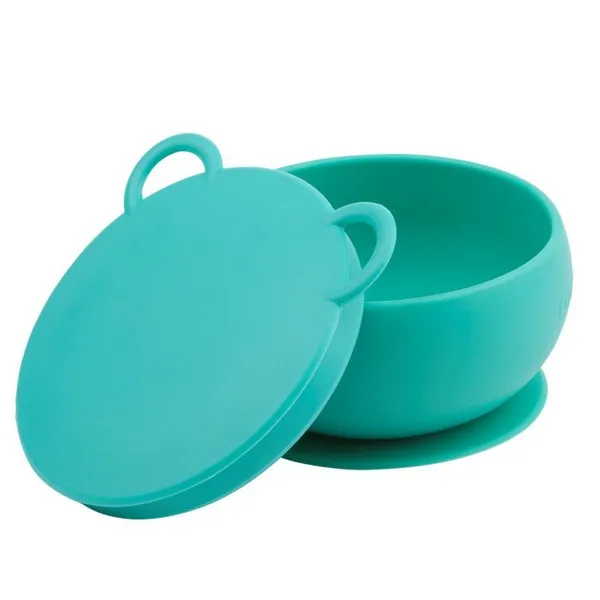 Продукт Minikoioi Bowly - Силиконова купа с вакуум и капак - 0 - BG Hlapeta