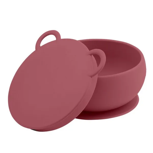 Продукт Minikoioi Bowly - Силиконова купа с вакуум и капак - 0 - BG Hlapeta