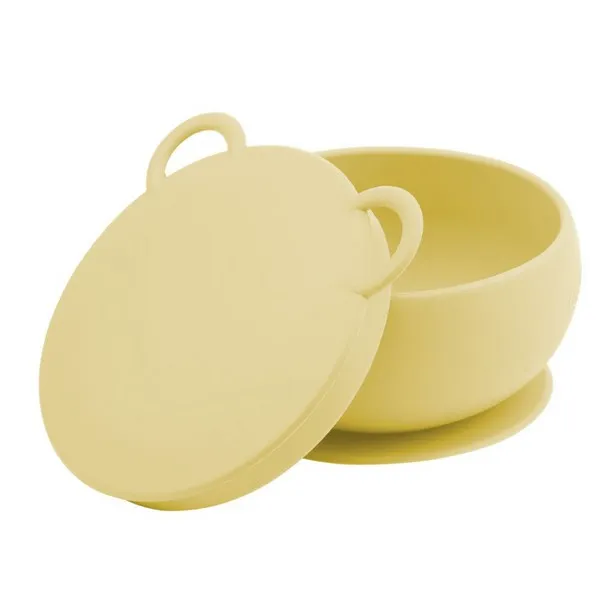 Продукт Minikoioi Bowly - Силиконова купа с вакуум и капак - 0 - BG Hlapeta