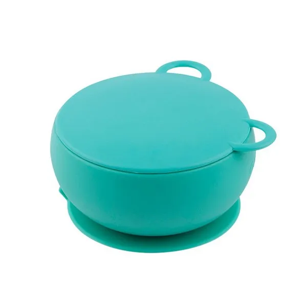 Продукт Minikoioi Bowly - Силиконова купа с вакуум и капак - 0 - BG Hlapeta