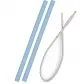 Продукт Minikoioi Flexi Straws - Силиконови сламки 2 бр. + четка - 4 - BG Hlapeta