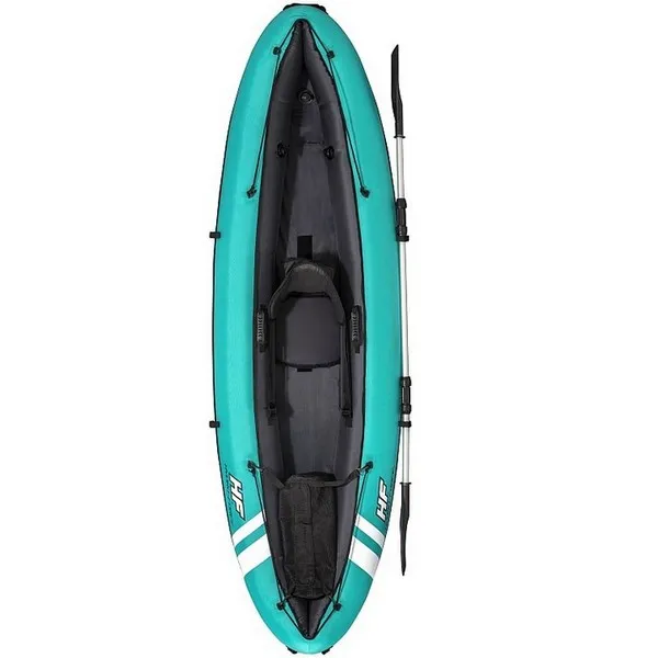 Продукт BESTWAY Hydro-Force Ventura - Надуваем ЕДНОМЕСТЕН каяк, 280x86 cm, с гребла, помпа и седалка в комплекта - 0 - BG Hlapeta