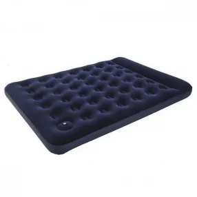 BESTWAY Flocked Airbed - Queen - Надуваем ДВОЕН дюшек/матрак + ВГРАДЕНА помпа, 203x152x22/28